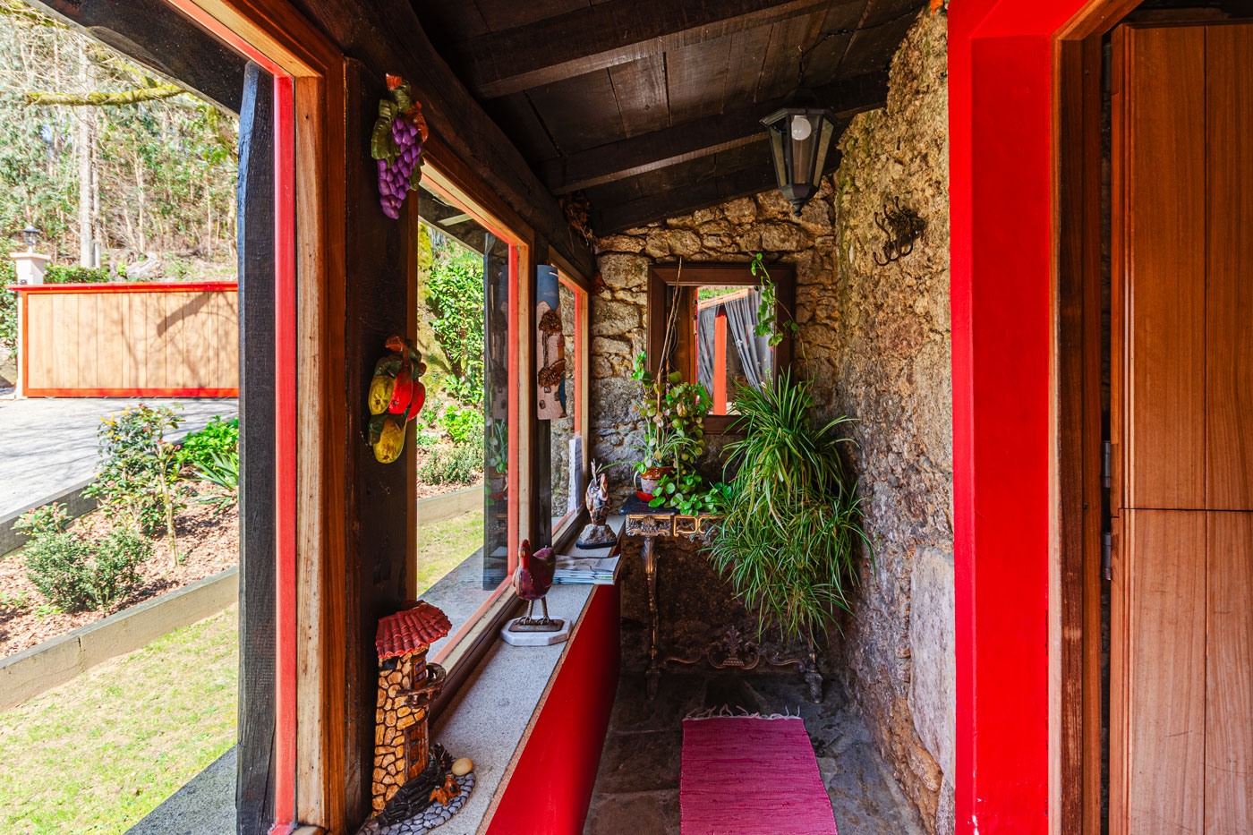 Acceso principal a la casa