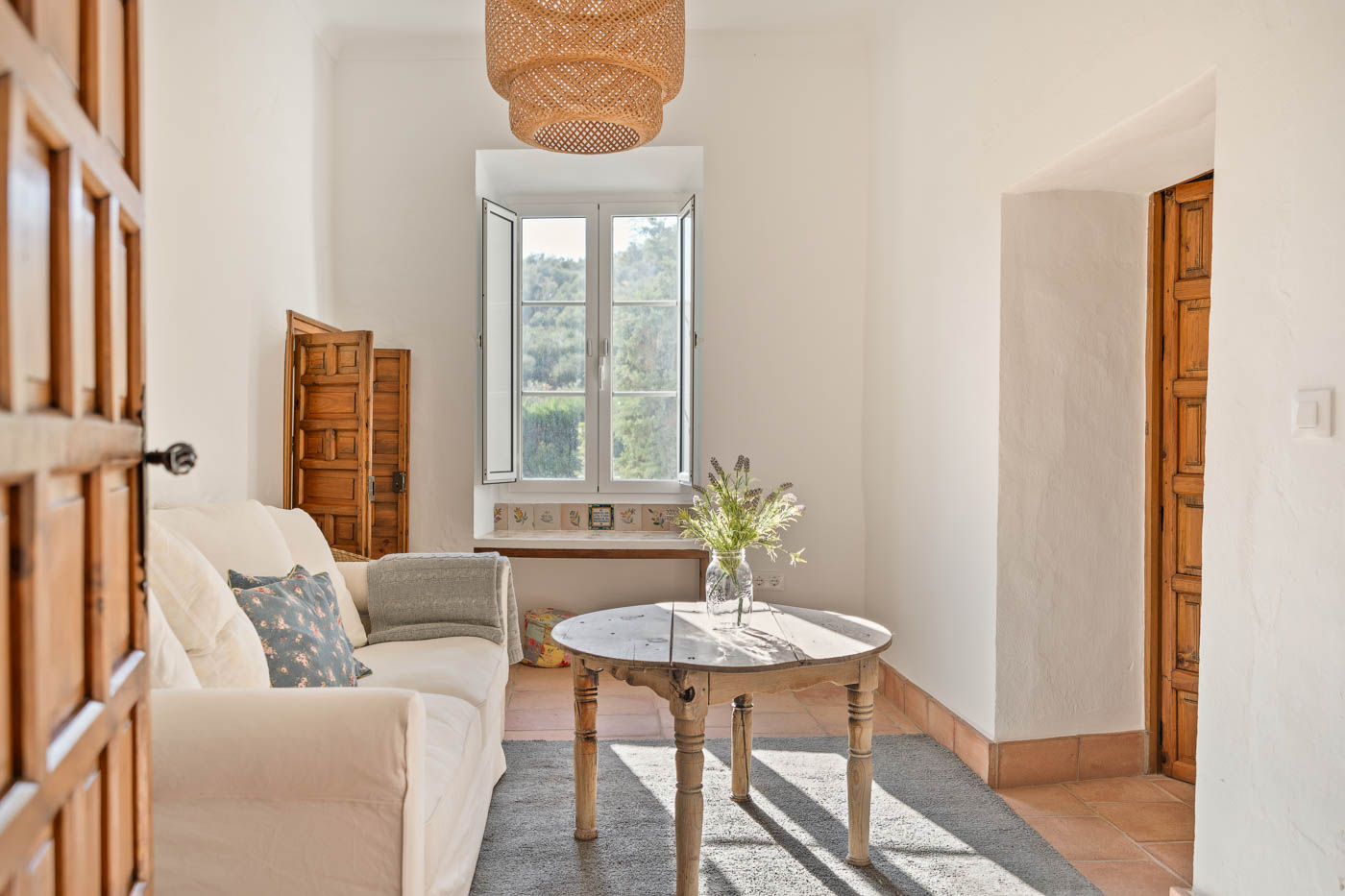 Landing on first floor of main house