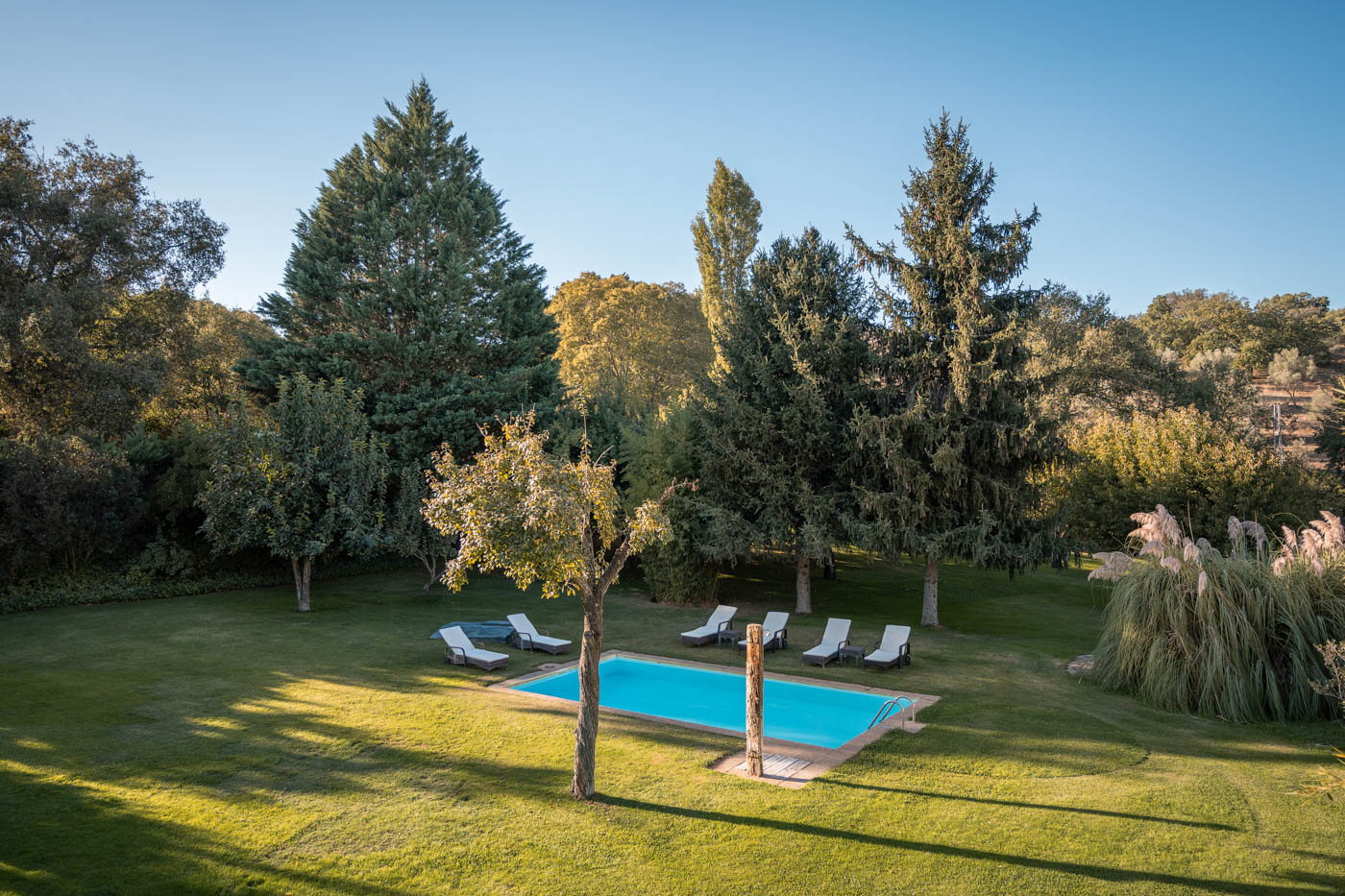 Great privacy, huge gardens