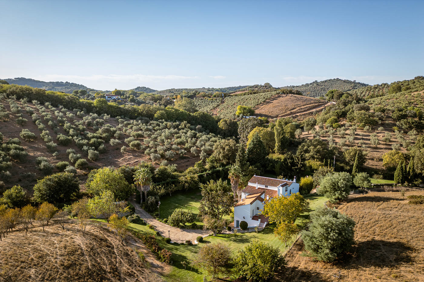 You are in the Sierra Norte of Seville National park