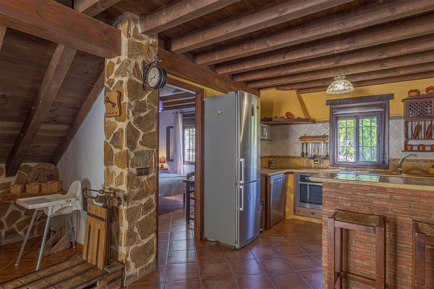 There is one bedroom on the ground floor