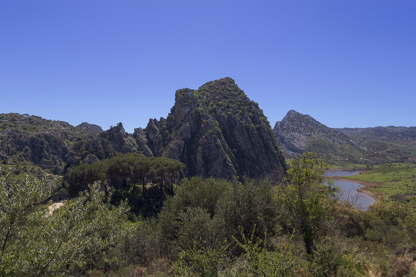 The surrounding countryside is glorious