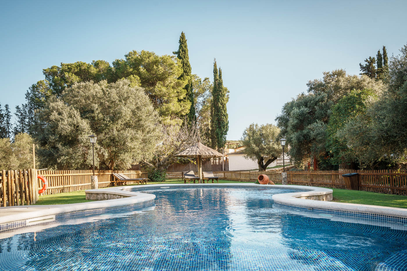 Una deliciosa piscina privada