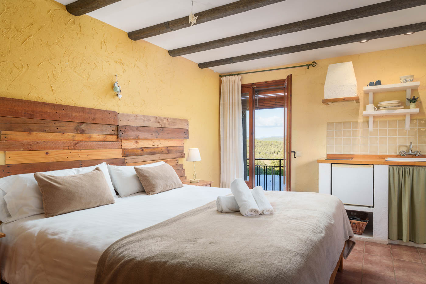 Habitación 4, también con pequeña cocina