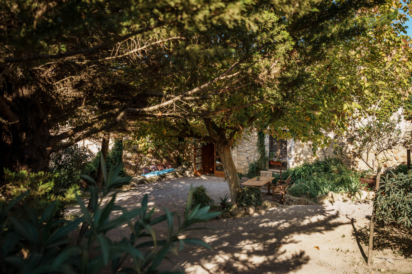 Parte delantera de la casa