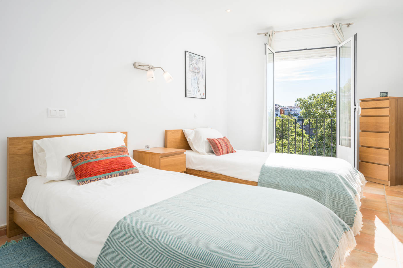 Habitación con dos camas y baño en suite (primera planta)