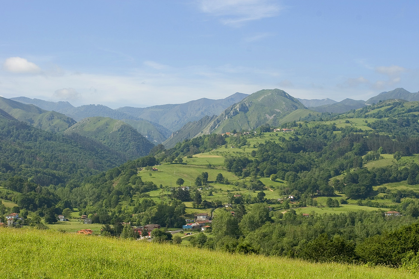 This is Piloña, the Cider Shire, your location