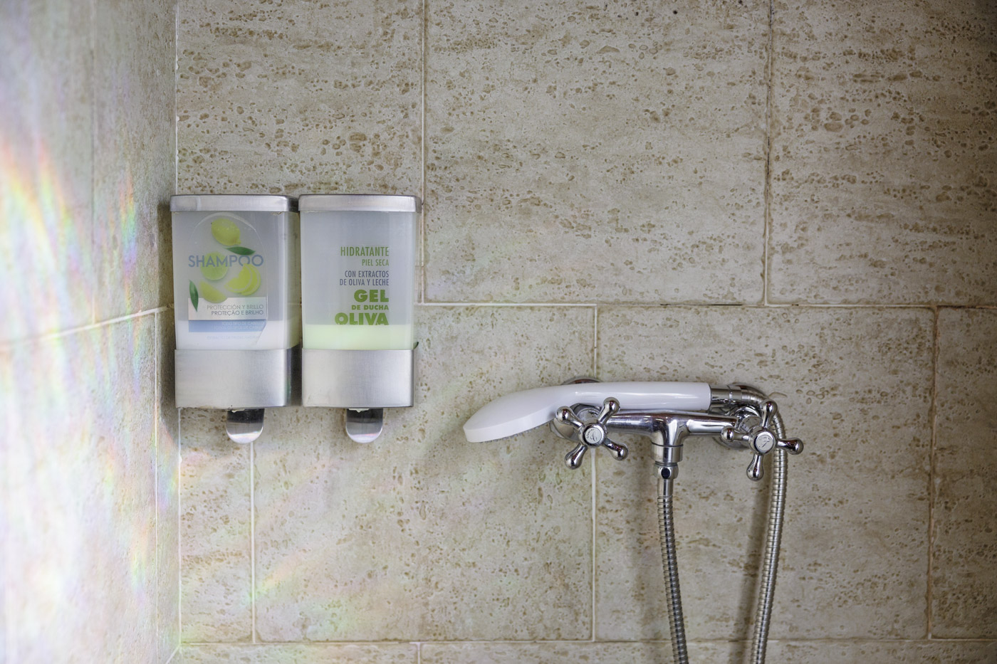 Shower gel dispenser