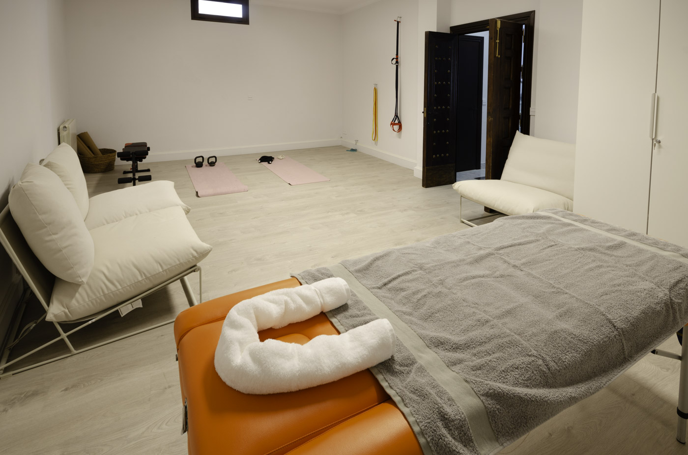 Wellness room en planta inferior