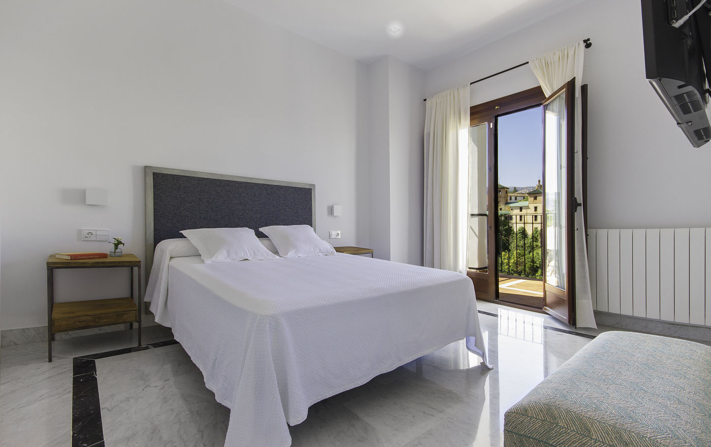 Habitación con terraza y vistas extraordinarias