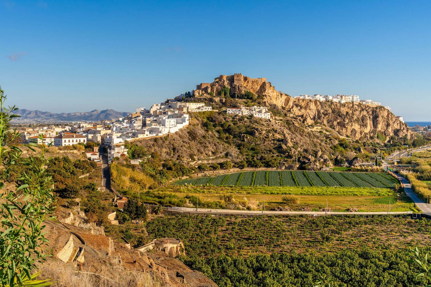 Las playas y pueblo de Salobreña a 30 min en coche