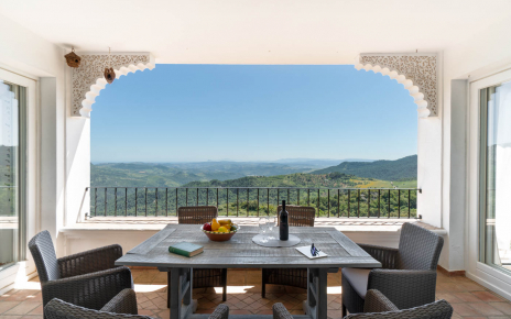 Porche con vistas increíbles