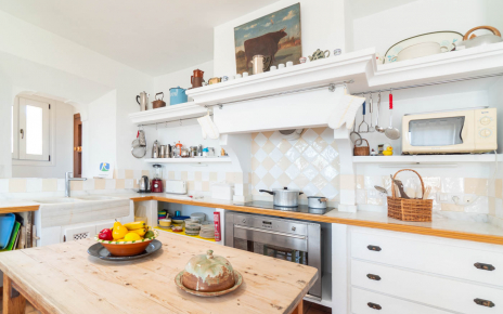 Cocina bien equipada