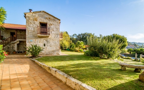 Entrada a la casa rural