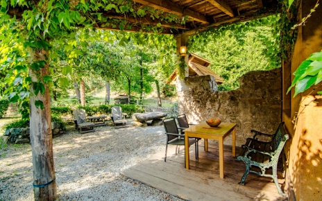 Porche privado y terraza