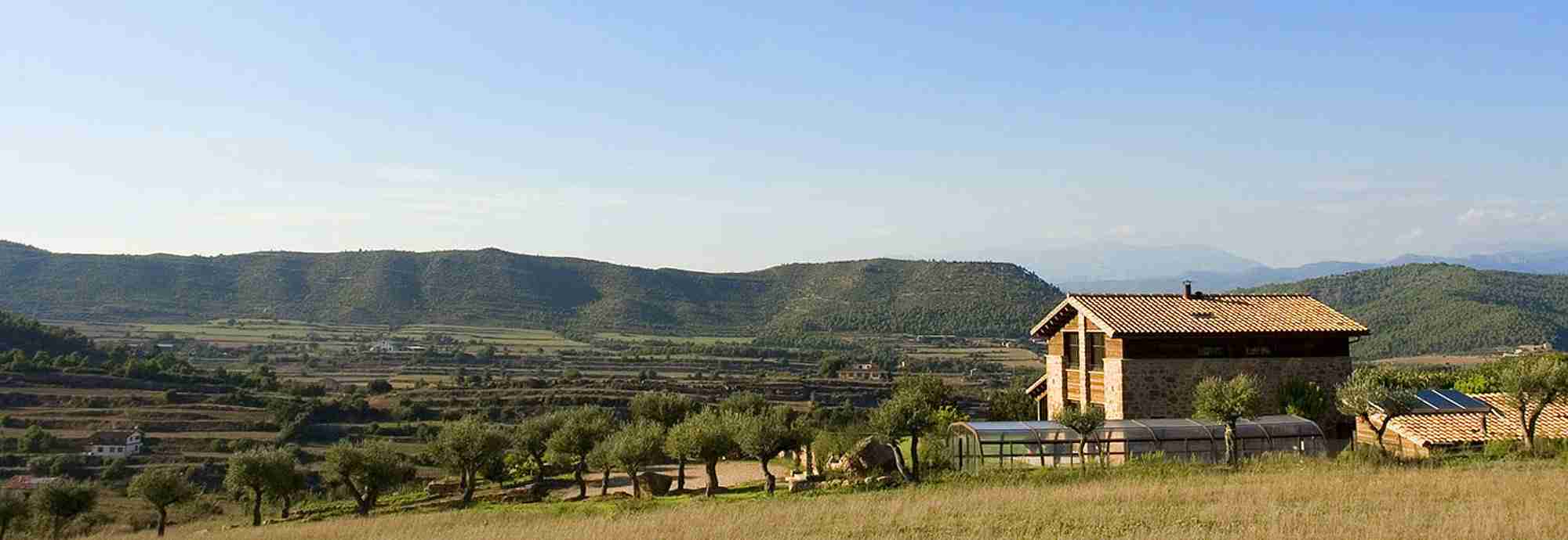 Lujosa villa catalana con piscina climatizada en bonito entorno rural