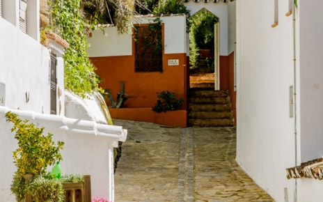 Your are here in quiet corner of the village