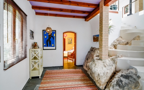 Stairs and entrance to Master Bedroom