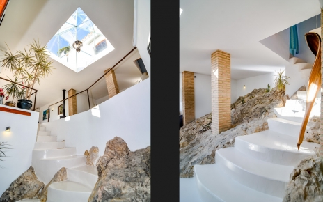 Unique features at this holiday property