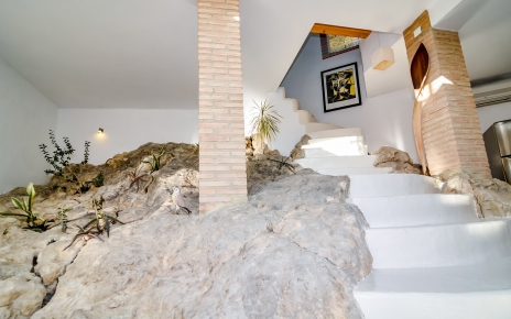 Stairs to second bedroom