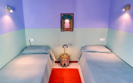 Bedroom 2 is twin bedded