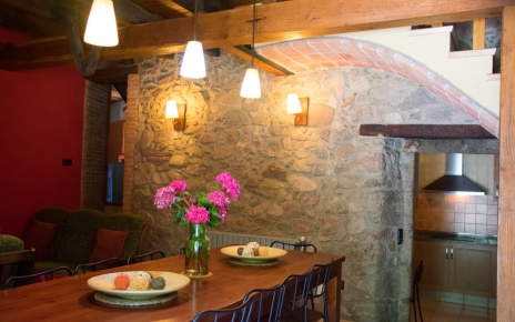 Cocina vista desde el comedor