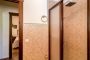 The main bathroom has a walk-in shower.