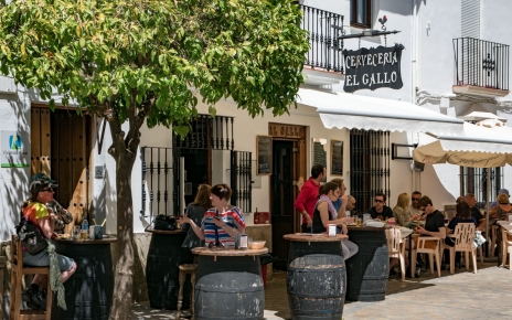 Going out locally for tapas