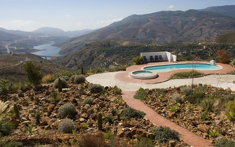 Views from a holiday villa near Lanjaron