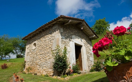 The farmstead has its own chapel, declared historic heritage