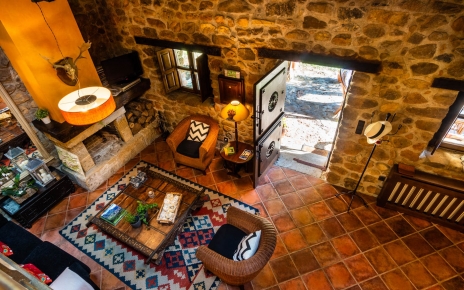 Entrance to your villa as seen from 1st floor gallery