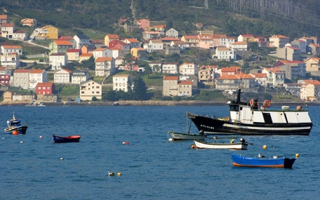 Corcubion in the rias Altas, Galicia