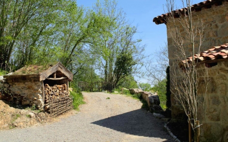 The cottage parking space right by the property