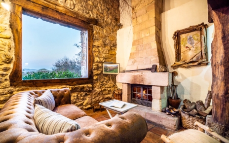 Very large window with views