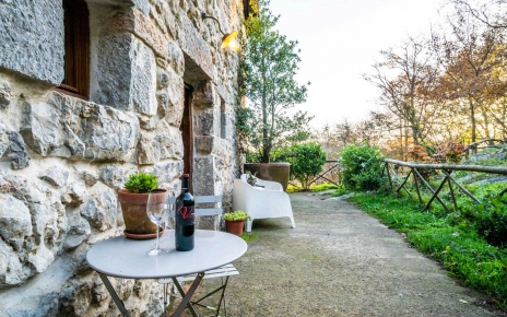Front terrace on ground floor