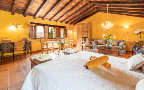 Large master bedroom on 1st floor