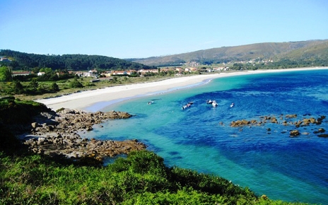 Costa da Morte has beaches as well as cliffs