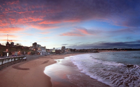 Evening at Sardinero Beach, Santander, 30 mins away