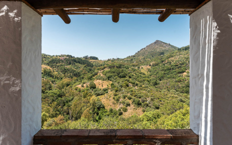 Vistas de la montaña El Hacho