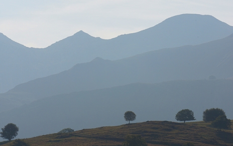 Landscape at the Sierra del Sueve, Asturias
