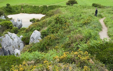 Gulpiyuri curious beach