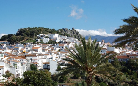 Gaucin village is just above the house at 5 minutes drive