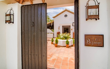 Main entrance to your villa