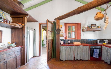 Rustic simple country kitchen