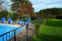 Piscina vallada, jardines seguros para niños