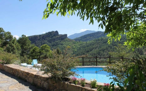 Pool from front terrace