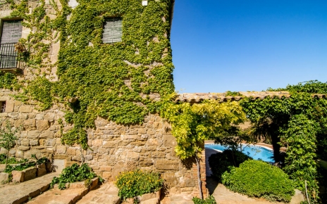 Escaleras a jardines traseros 