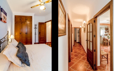 La propiedad es de una sola planta.