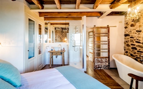 Master bedroom on first floor