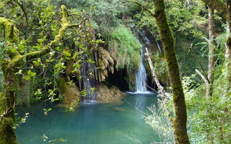 Wild swimming in La Garrotxa